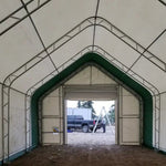 Hangar de stockage renforcé avec double Traliccio 20’x33’x16′ – photo 10