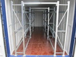 Conteneur de stockage 20 pieds de pneus (équipé de rayonnages) – photo 2