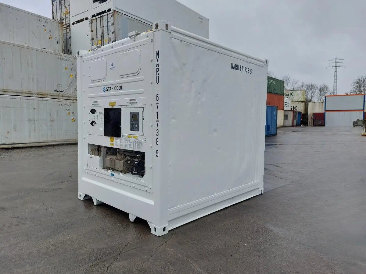 Conteneur frigorifique 10 pieds High Cube d’occasion (2018) – Motore Starcool (utilisation statique)
