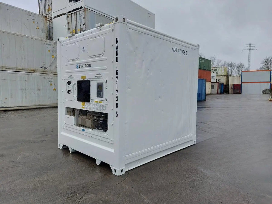 Conteneur frigorifique 10 pieds High Cube d’occasion (2018) – Motore Starcool (utilisation statique)