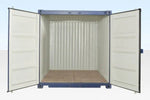 Conteneur maritime 10 pieds Standard bleu – premier voyage – photo 2