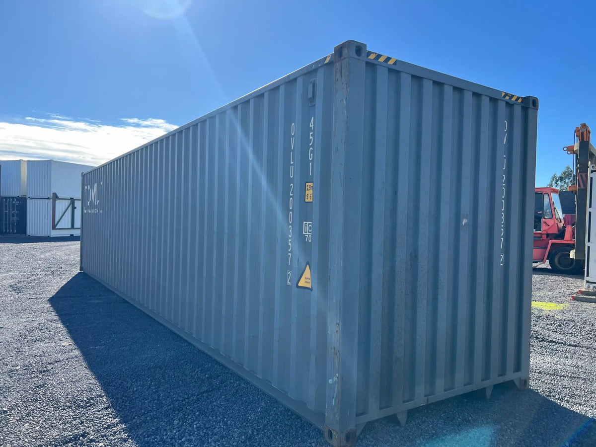 Conteneur maritime d’occasion High Cube 40 pieds pour le stockage Ottimale