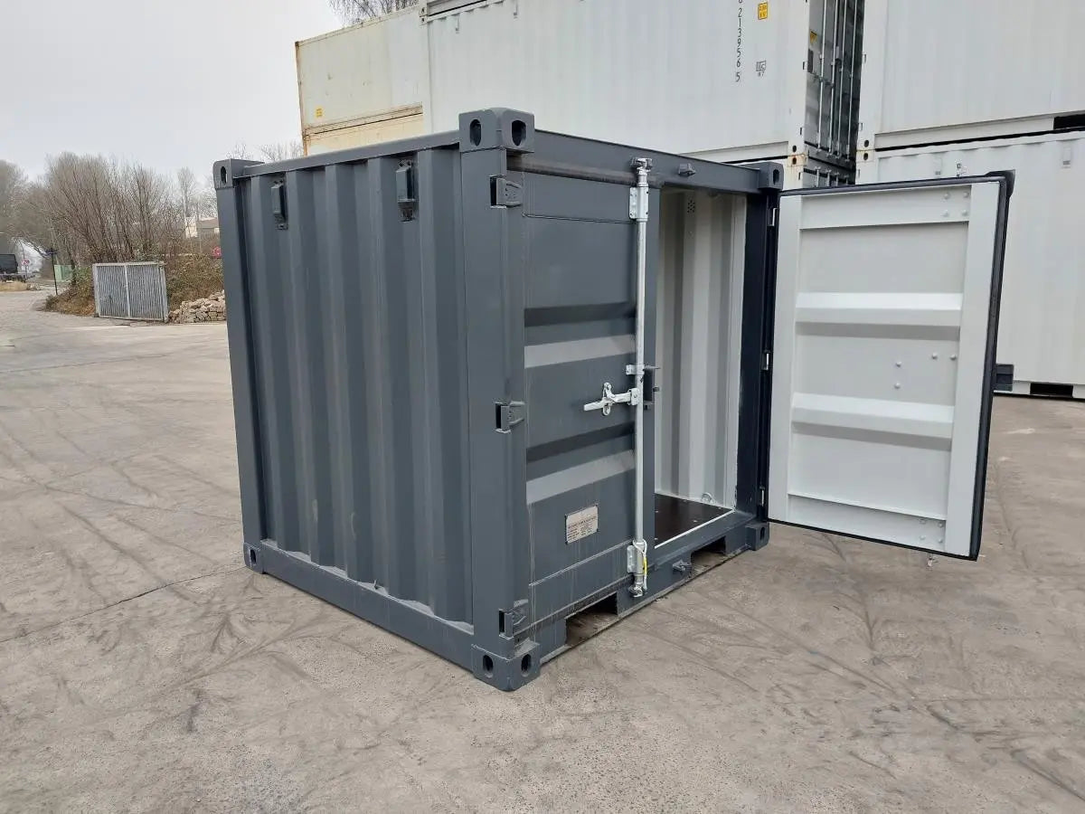 Mini Conteneur 6 pieds neuf (2024) – gris (usage stockage)