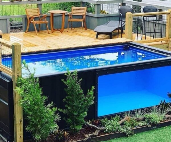 Piscina Conteneur 20 pieds – PRO-CON POOL Basic (neuve et prête à l’emploi)