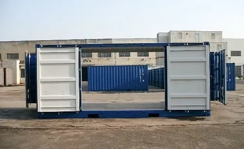 20-Fuß-Seecontainer mit durchgehender Seitenöffnung