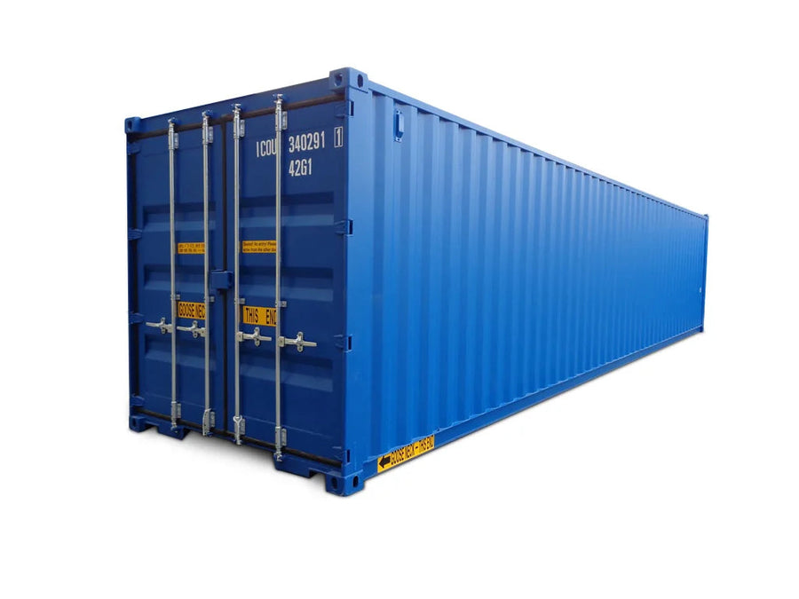 40-Fuß-Seecontainer, Doppeltür, erste Reise, voll ausgestattet