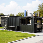 Chiosco modulaire SYC Conteneur Bar 12 m² démontable – noir Intenso – photo 4