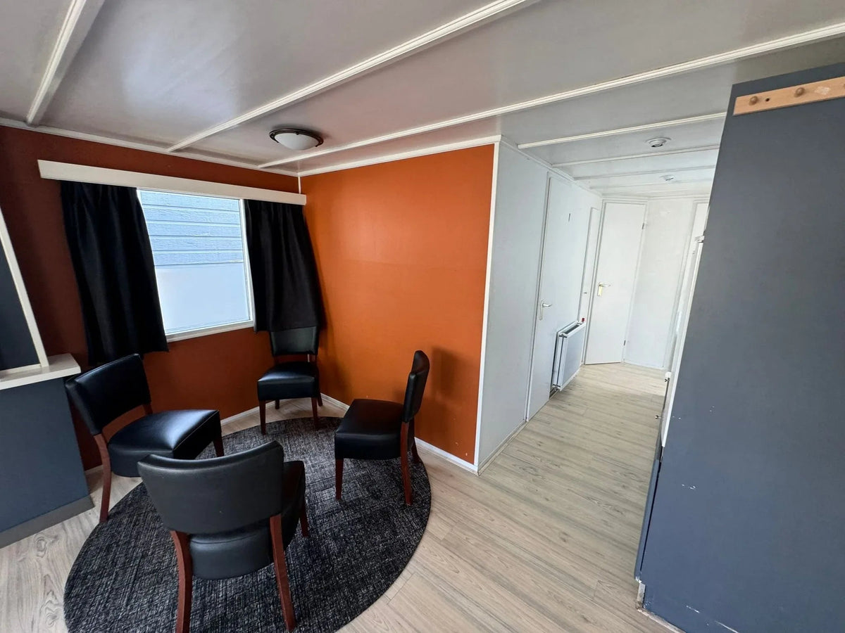 Mobilheim Chalet weiß T2 – 40,7 m² mit integrierter Heizung