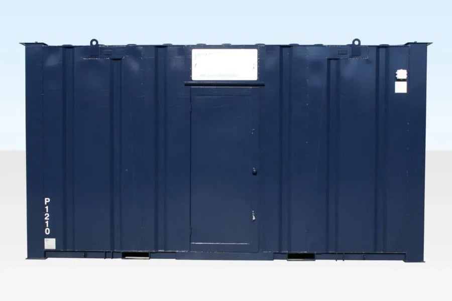 Container-Badezimmer und Sanitäranlagen 11,32 m² aus verstärktem Stahl