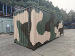 Conteneur 20 pieds Standard camouflage (vert camouflage) – neuf/premier voyage – photo 2