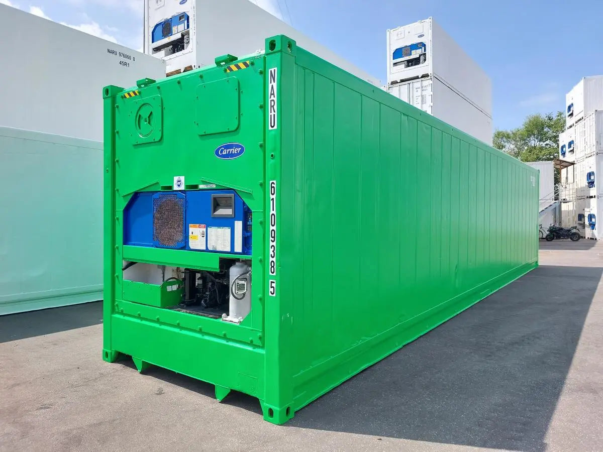 Conteneur frigorifique 40 pieds High Cube d’occasion (2011) – Motore Carrier (CSC valide)