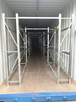 Conteneur 40 pieds High Cube stockage de pneus (Tire stockage) – Avec rayonnages et installation électrique – photo 1