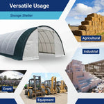 Hangar en arc renforcé pour le stockage 20’x42’x12′ – photo 5