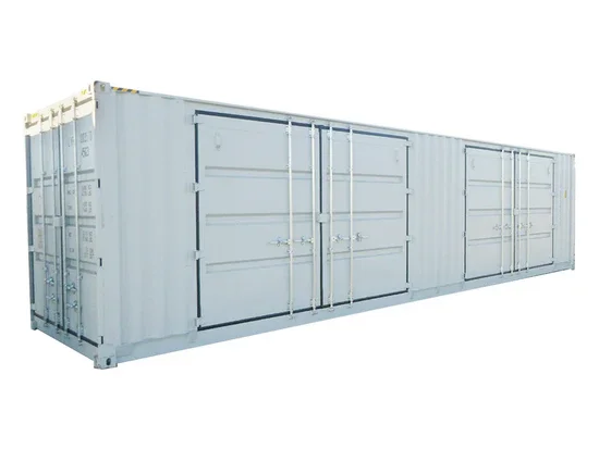 40-Fuß-High-Cube-Container mit doppelten Seitentüren