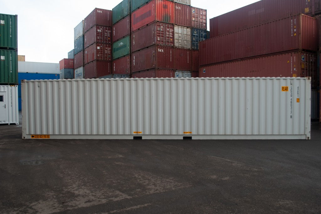 40-Fuß-Tunnel-Container (Doppeltür) neu – erste Reise