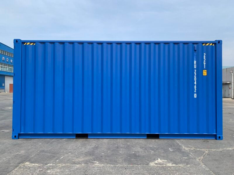 Conteneur 20 pieds High Cube RAL 5010 (bleu gentiane) – neuf
