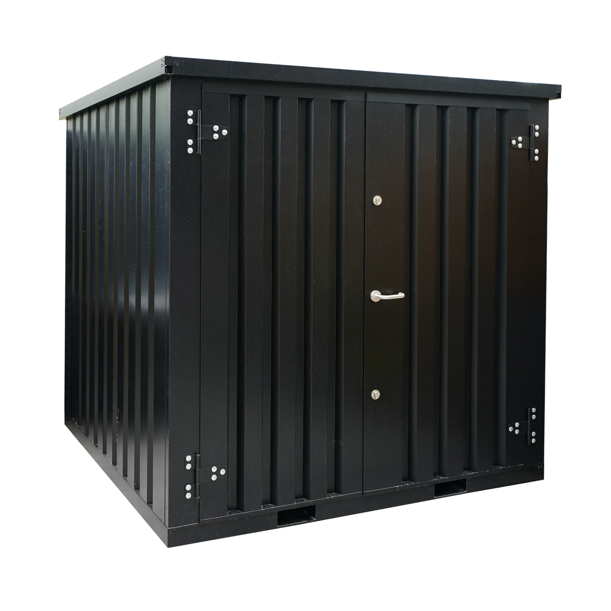 Demontierbarer Lagercontainer 2×2 Meter mit Doppeltür