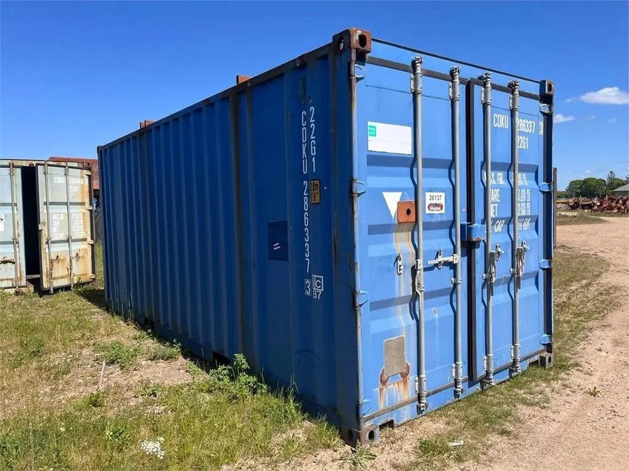 Gebrauchter 20-Fuß-Seecontainer zur Lagerung