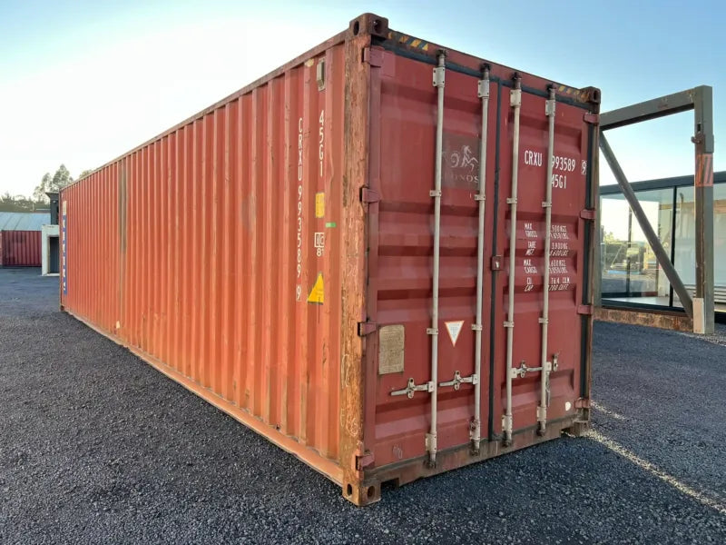 Gebrauchter 40-Fuß-High-Cube-Seecontainer – maximale Kapazität