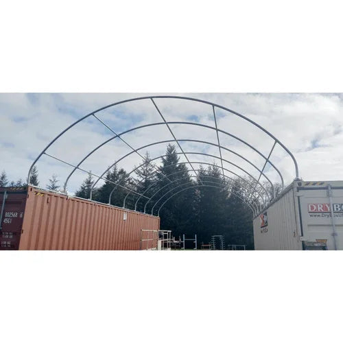 Robuste Abdeckungstunnel für 20×40-Fuß-Container
