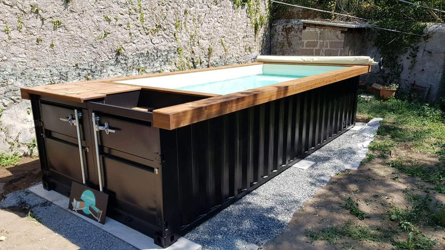 Modularer Container-Pool LC 15 Fuß