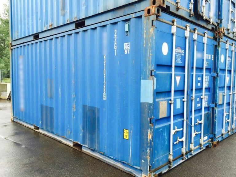 Conteneur maritime 20 pieds d’occasion – Cargo Worthy (WWT) – Economico