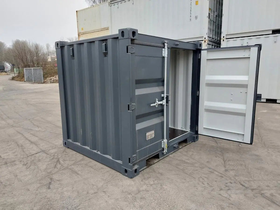 Neuer 6-Fuß-Mini-Container (2024) – Grau (Lagerzwecke)