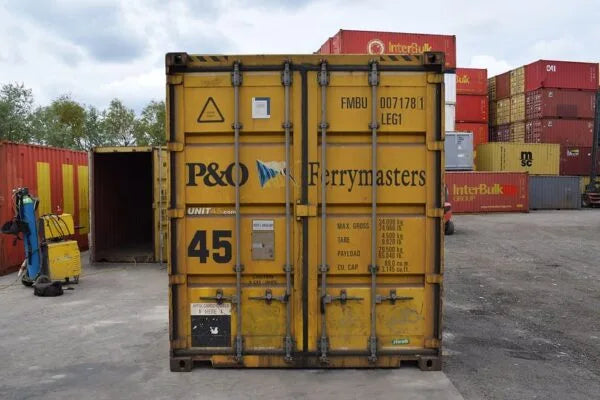Conteneur maritime High Cube 45 pieds reconditionné pour le stockage et le transport