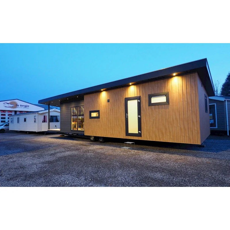 Conteneur Abitativo premium T2 60 m² avec terrasse meublé