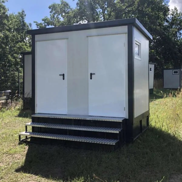 Autarkes Sanitärmodul 6,0 m² mit integriertem Tank