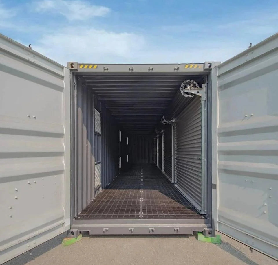 Conteneur maritime 40 pieds High Cube premier voyage