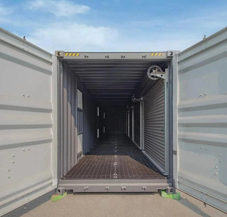 Conteneur maritime 40 pieds High Cube premier voyage