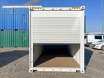 Conteneur de stockage 20 pieds High Cube avec rideau industriel enroulable – photo 7